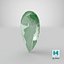 Pear Cut Emerald 3D model