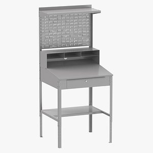 Shop Desk 02 3D