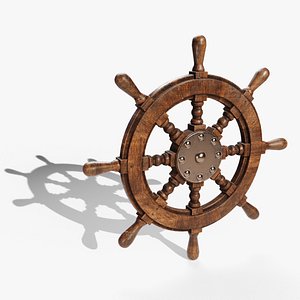 3D Ships Wheel model