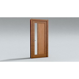 laos Front Door 02 3D model