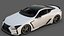 2017 Lexus LC 500 Rowen Body Kit 3D Model Japanese Luxury
