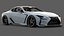 2017 Lexus LC 500 Rowen Body Kit 3D Model Japanese Luxury