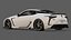 2017 Lexus LC 500 Rowen Body Kit 3D Model Japanese Luxury