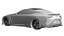 2017 Lexus LC 500 Rowen Body Kit 3D Model Japanese Luxury