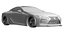 2017 Lexus LC 500 Rowen Body Kit 3D Model Japanese Luxury