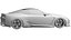 2017 Lexus LC 500 Rowen Body Kit 3D Model Japanese Luxury