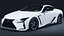 2017 Lexus LC 500 Rowen Body Kit 3D Model Japanese Luxury