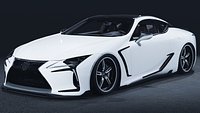 2017 Lexus LC 500 Rowen Body Kit 3D Model Japanese Luxury