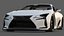 2017 Lexus LC 500 Rowen Body Kit 3D Model Japanese Luxury