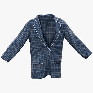 Blazer Blue Cell PBR 3D model