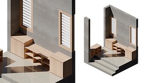 Porch Isometric Illustration