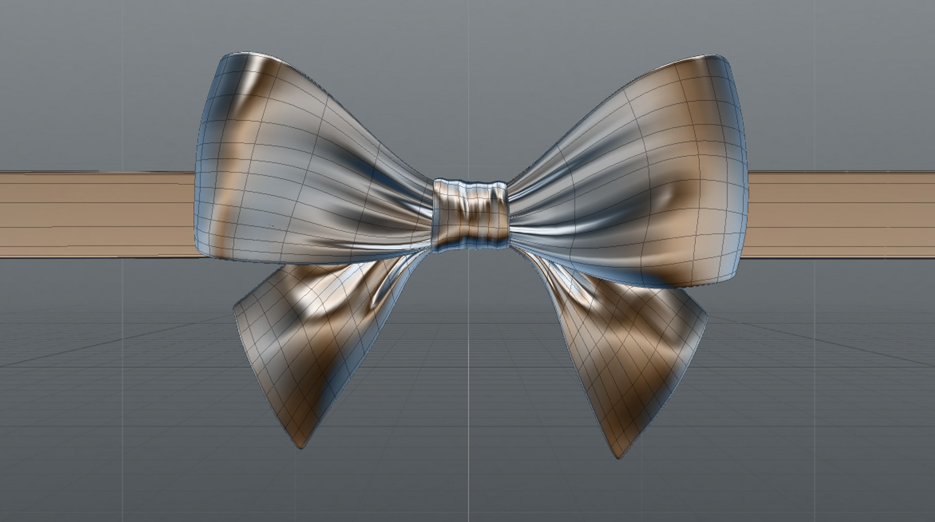 3D Gift Ribbon - TurboSquid 1292283