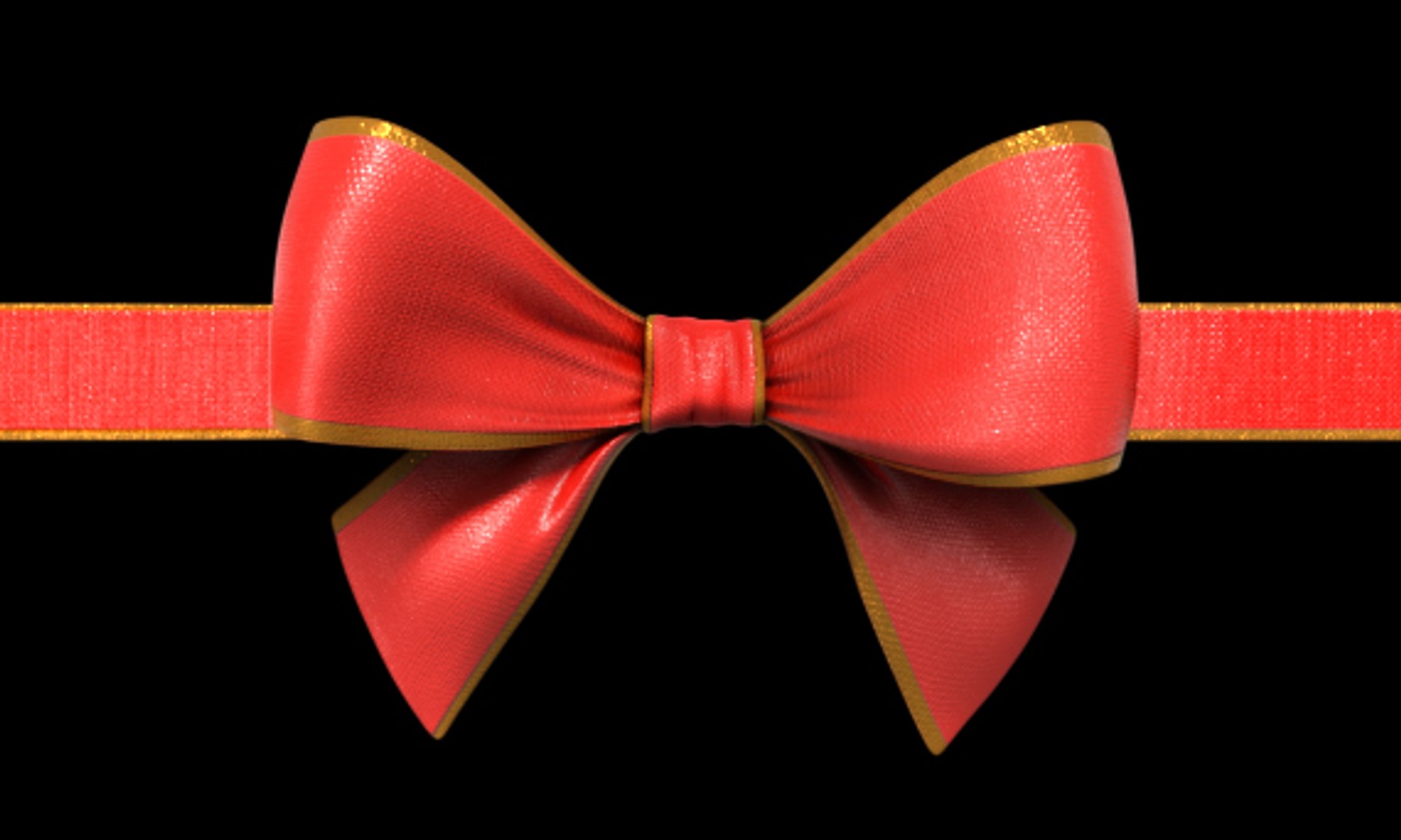 3D Gift Ribbon - TurboSquid 1292283