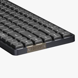Lofree Flow low profile keyboard 3d Model 3D model