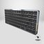 Teclado de perfil bajo Lofree Flow Modelo 3D Modelo 3D