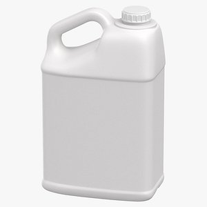 Plastic F-Style Bottle 1 25 Gallon With Ribbed Plastic Buttress Cap