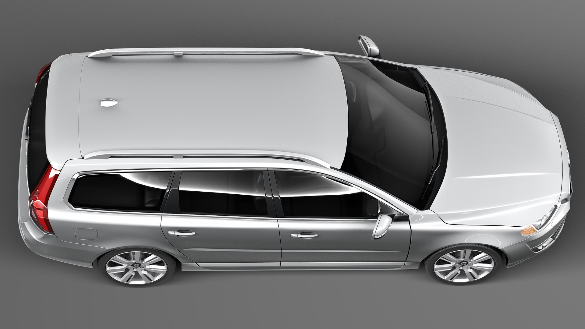 2013 2014 V70 3d Model