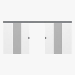 Tempered Glass Sliding Door