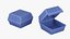3D Burger Box 2 model