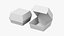 3D Burger Box 2 model