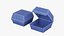 3D Burger Box 2 model