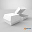 3D Burger Box 2 model