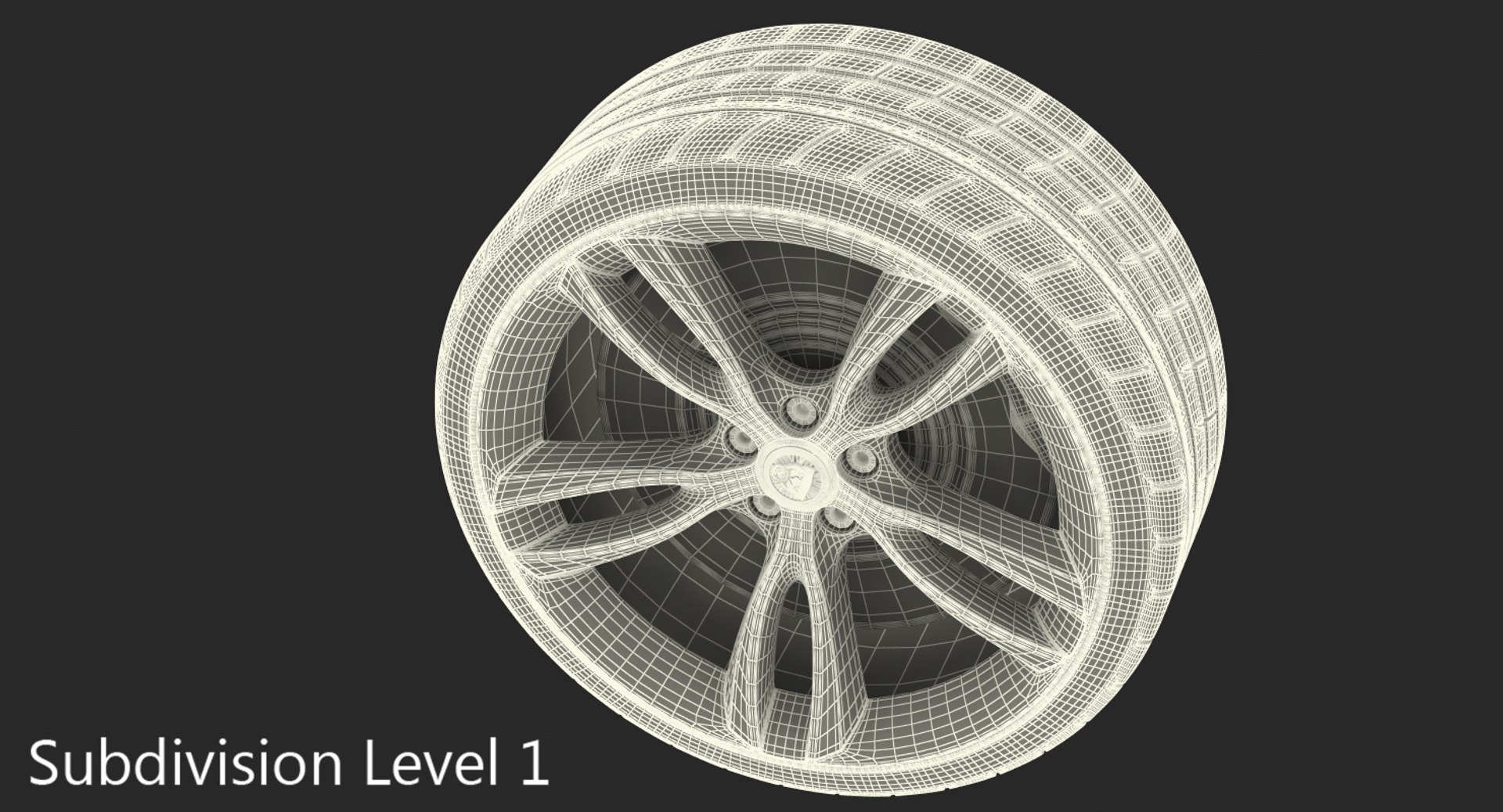 3D Wheel Design Realistic - TurboSquid 1191591