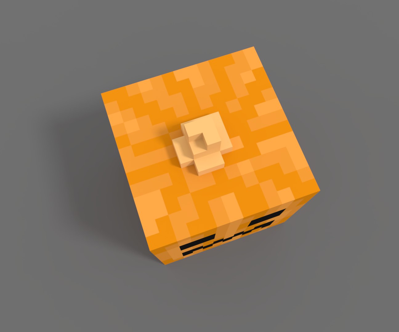 3D Model Voxel Pumpkin - TurboSquid 1338685