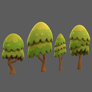 Trees Cartoon V55