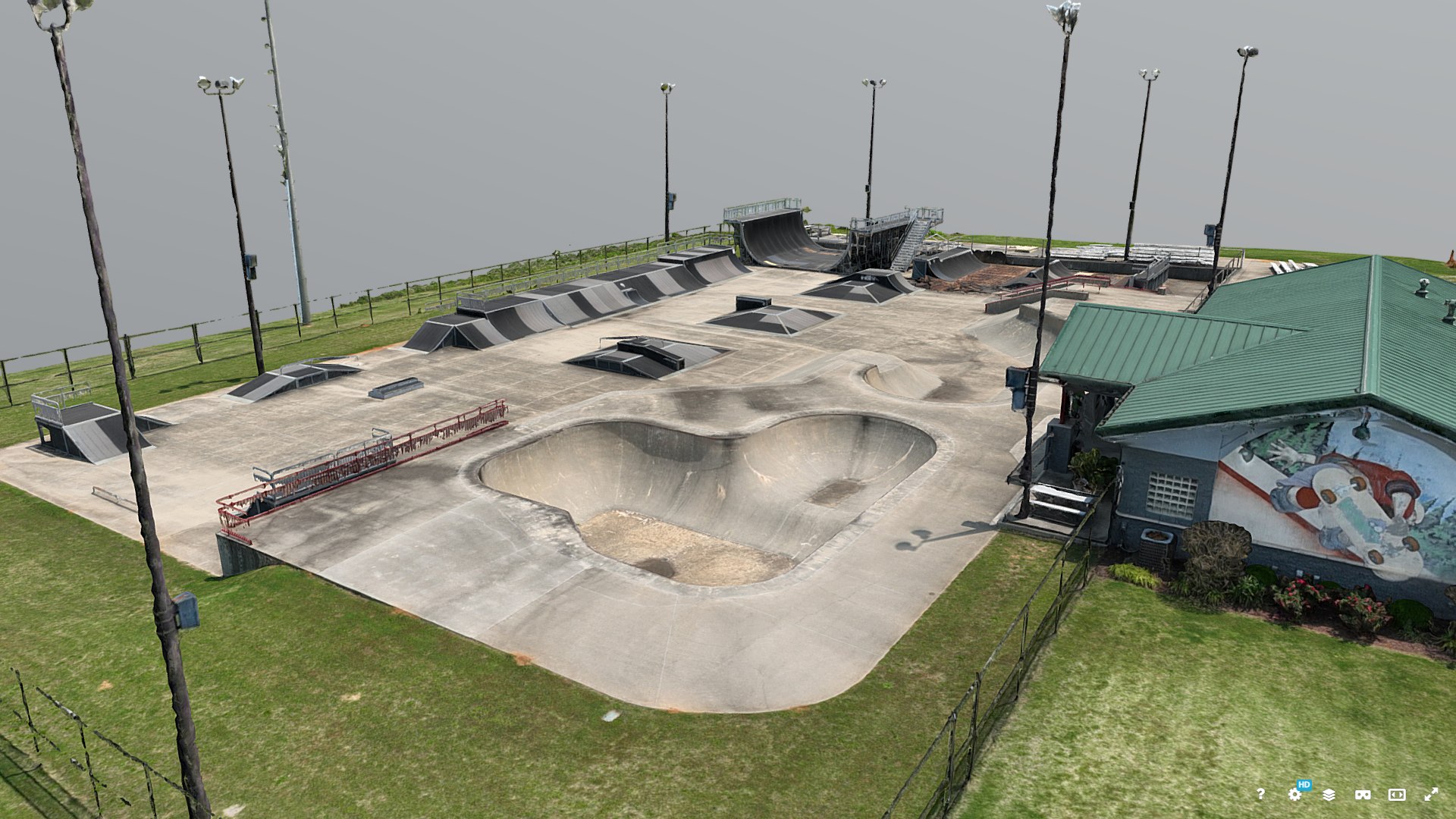 Insanity Skate Park 3D model - TurboSquid 2105340