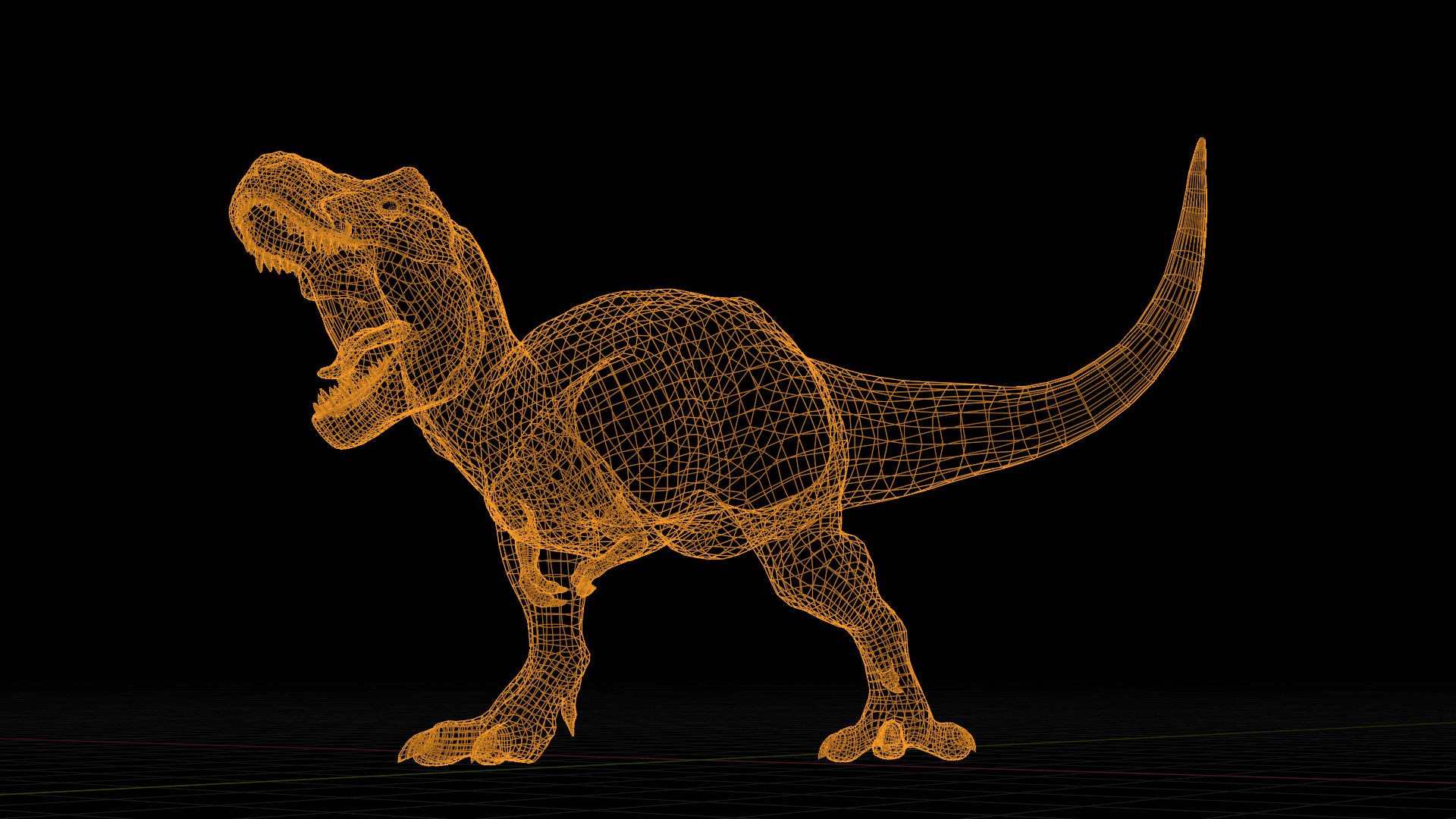 T Rex Model - TurboSquid 1883873