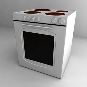oven 3d model