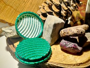 3D Toothles Herb Grinder 3D Printed Unique Design STL Digital file model