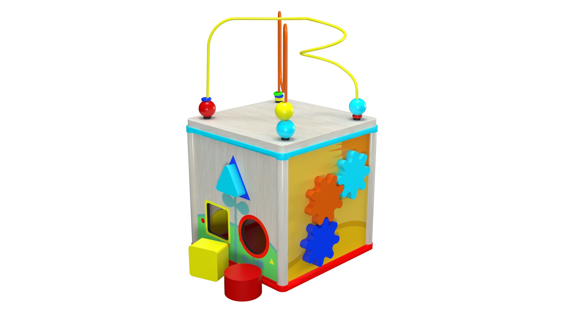 Shapes Toy 3D model - TurboSquid 1724311