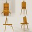 3d artist easel