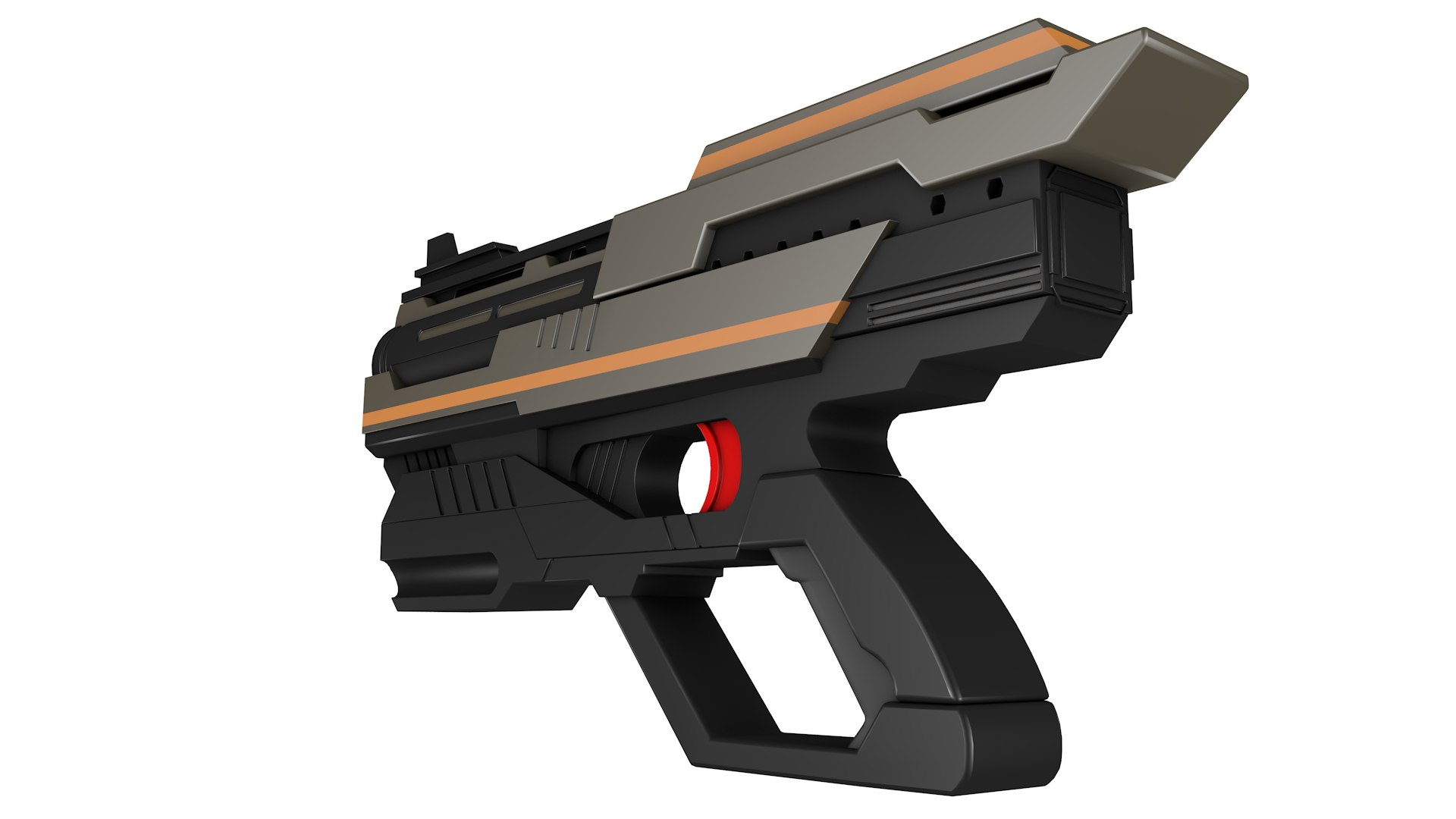 Sci fi gun 3D model - TurboSquid 1547989