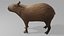 3D model Capybara OBJ