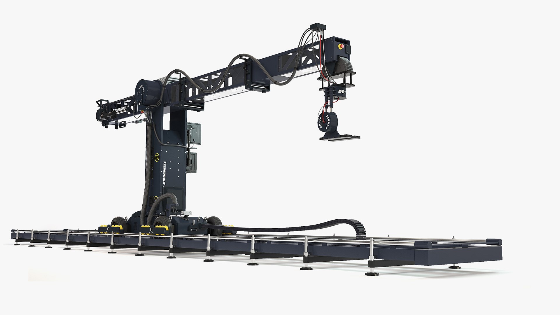 Technodolly Camera Crane 3D TurboSquid 1638001