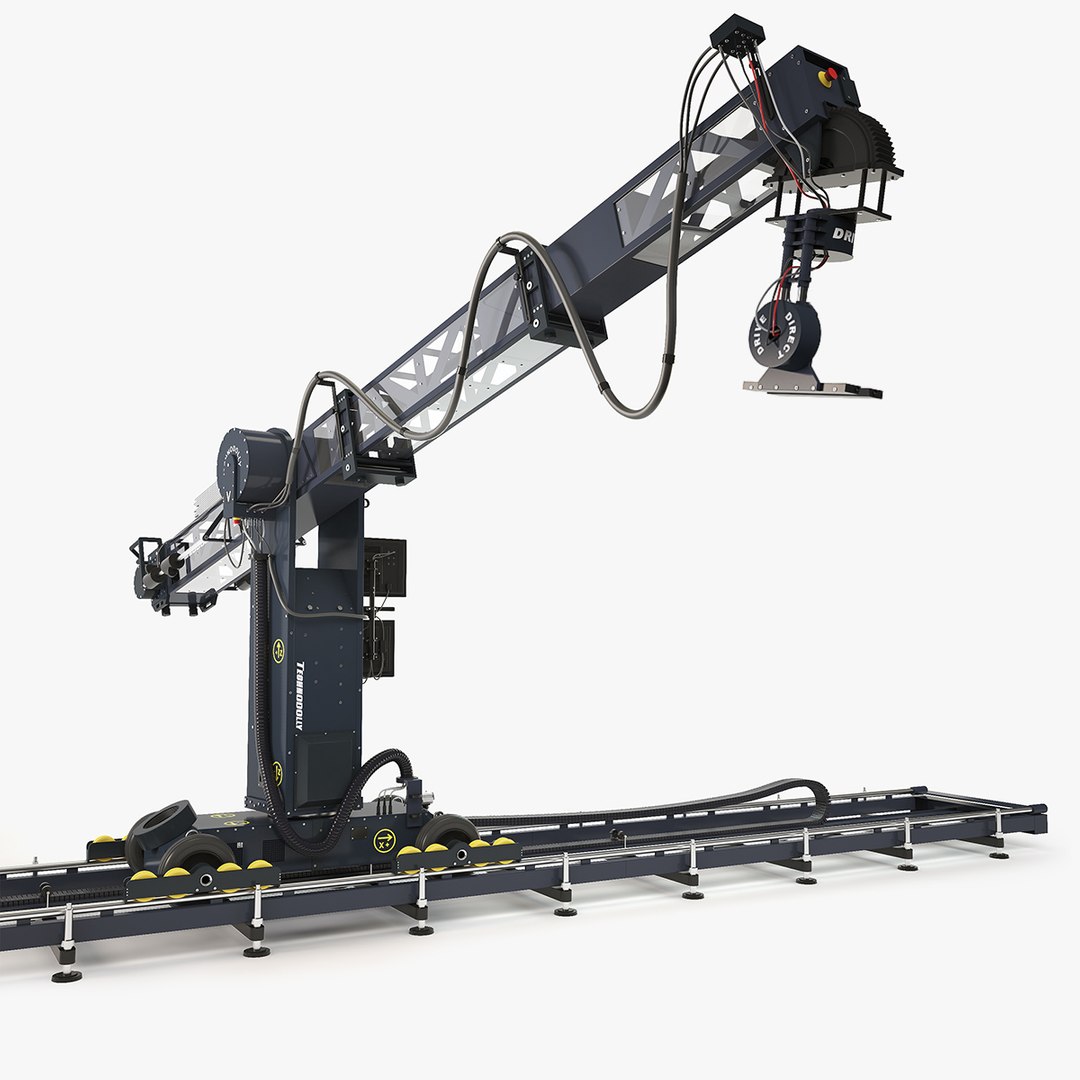 Technodolly camera crane 3D TurboSquid 1638001