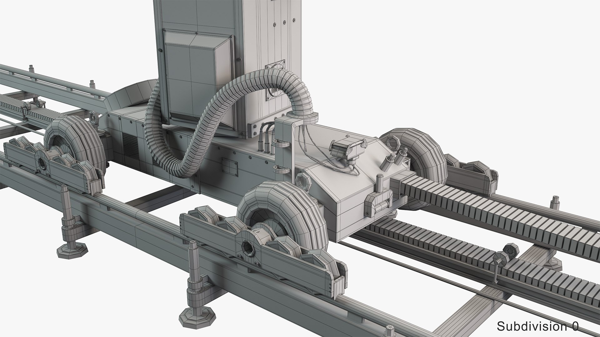 Technodolly Camera Crane 3D TurboSquid 1638001