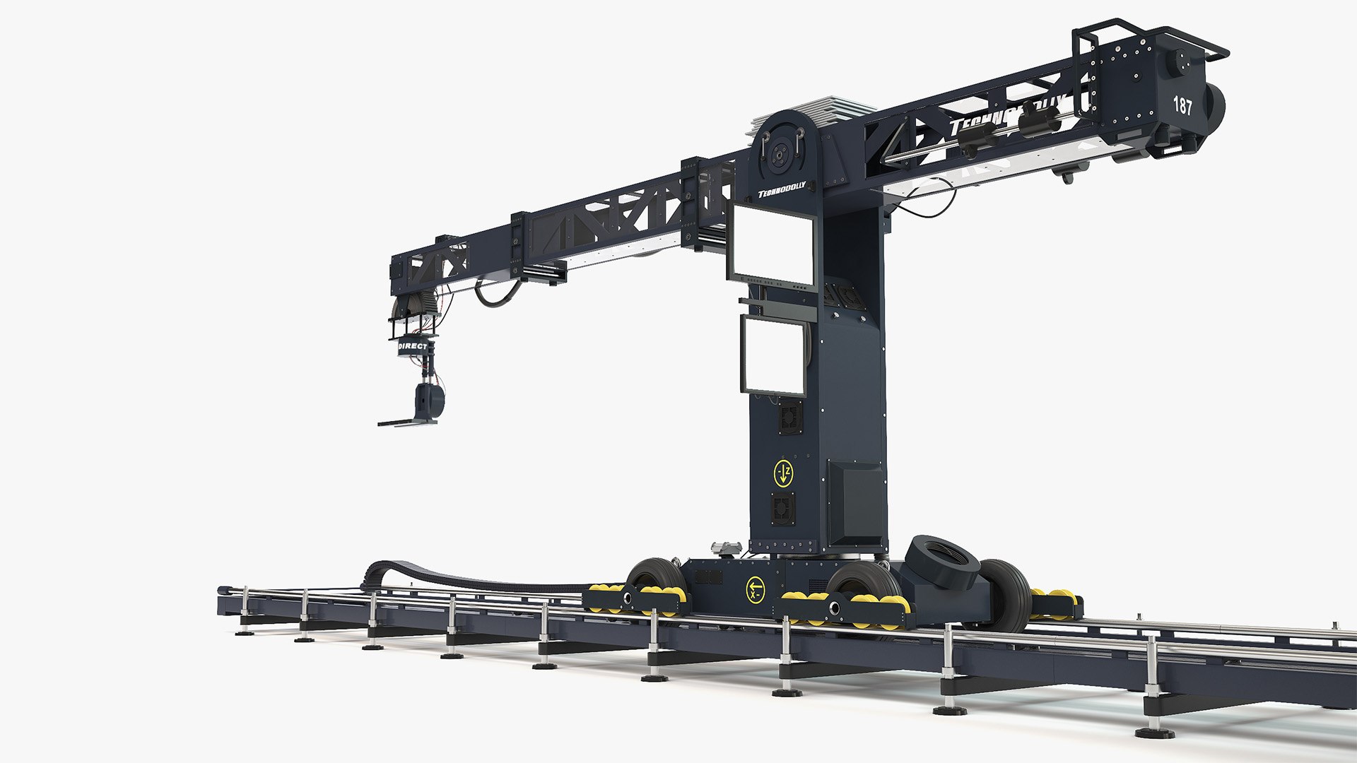 Technodolly Camera Crane 3D TurboSquid 1638001