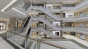 Shopping Mall 35 3D model