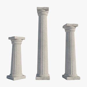 doric column 3D model