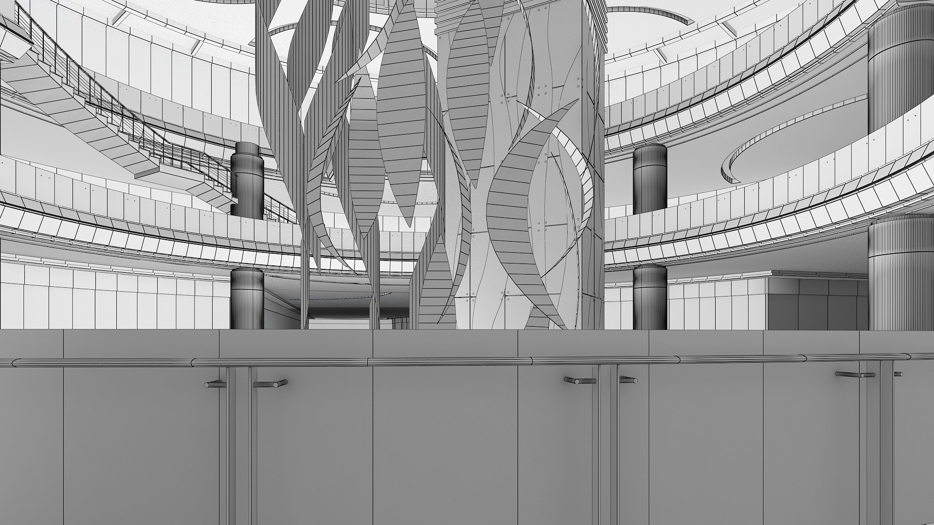 3D model Shopping Mall 37 - TurboSquid 2182562