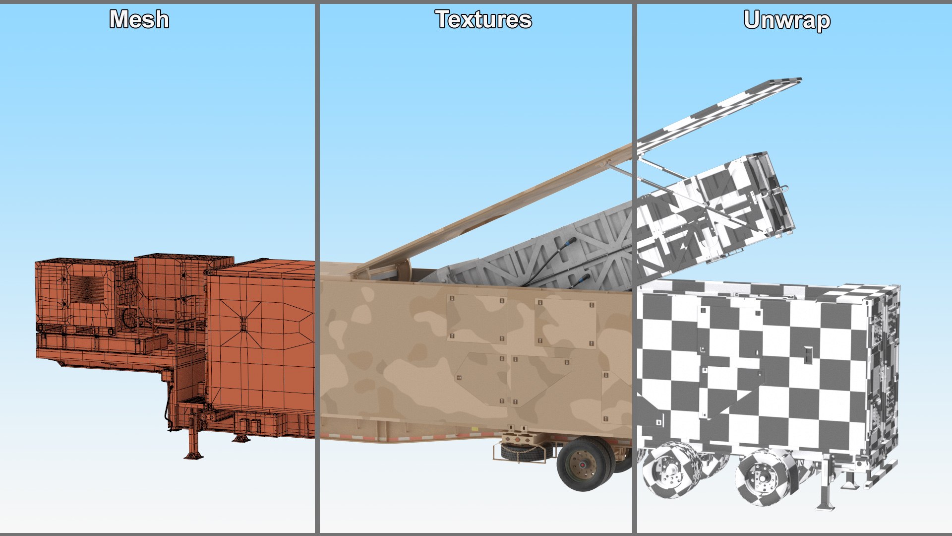 Ground Missile Launcher Sand Camo Color Rigged 3D model https://p.turbosquid.com/ts-thumb/sH/67Aqpe/d5/ground_missile_launcher_sand_camo_color_rigged_019/jpg/1734388270/1920x1080/fit_q87/55bb6f37807fa331c44fe1977f695c2febc77a61/ground_missile_launcher_sand_camo_color_rigged_019.jpg