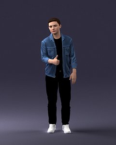 scanned human interiors 3D model