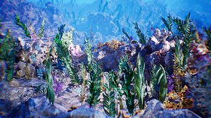 Sea Vegetation 12 Assets model