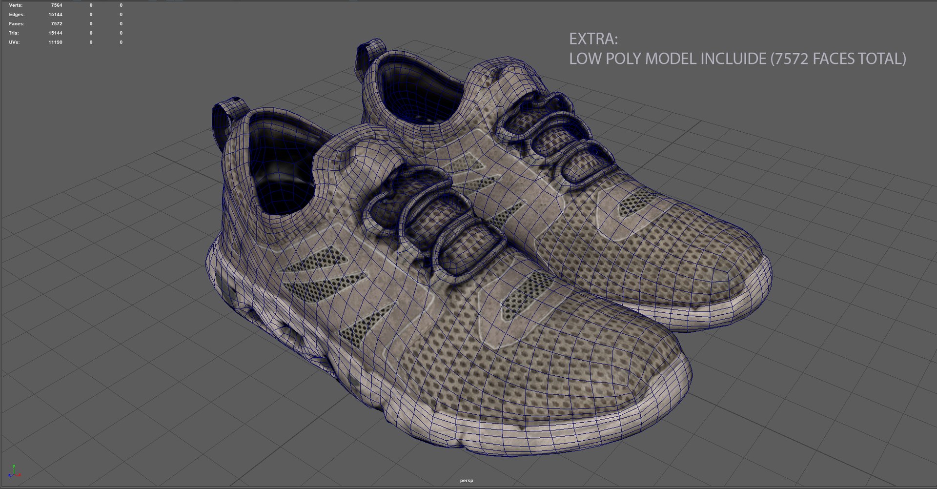 Tactical shoe 3D model - TurboSquid 1631996