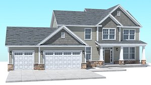 Classic American House 015