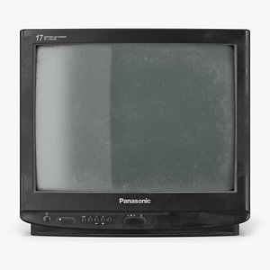 Old CRT Television Panasonic TC21 TV